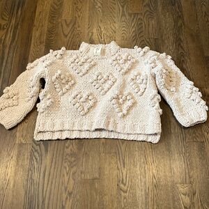 NWT Woman’s Bulky Sweater (Hearts)